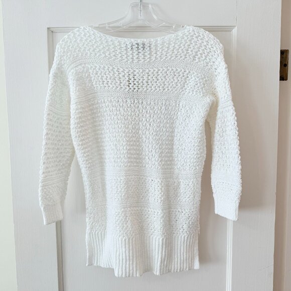 LOFT | Textured Stripe Sweater - Picture 5 of 9